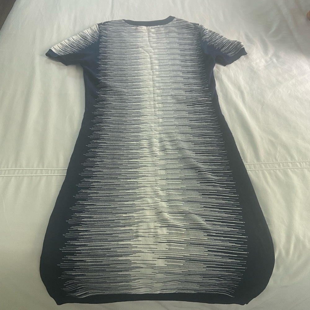 French Connection Linear Pattern Knit Stunning Dr… - image 3